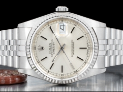 Rolex Datejust 36 Argento Jubilee Silver Lining Dial 16234